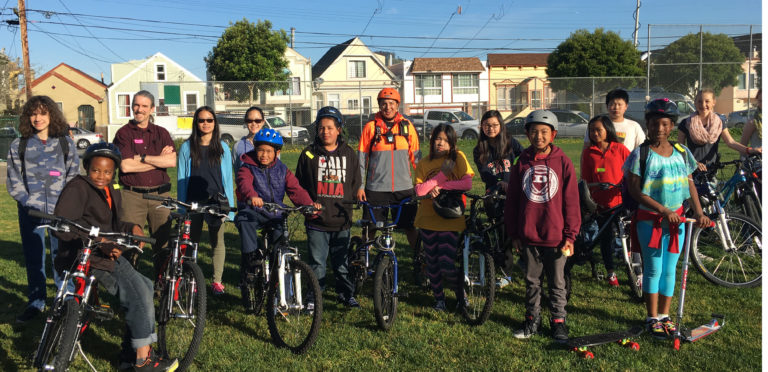 San Francisco's Bike & Roll to School Week